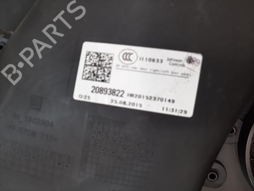 Rear right panel VAUXHALL ZAFIRA Mk III (P12) 1.4 (75) | BP37484664C61 - Image 2