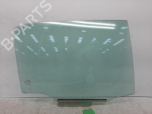 Used Rear right door window TOYOTA AURIS (_E15_) 1.33 Dual-VVTi (NRE150_, NRE150R) (101 hp) 26834842
