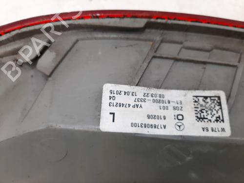 Left taillight MERCEDES-BENZ A-CLASS (W176) A 200 CDI / d (176.008) | BP37593284C34 - Image 2