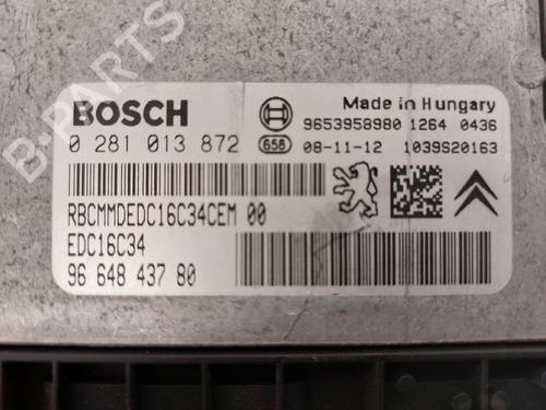 Control unit PEUGEOT 308 I (4A_, 4C_) 1.6 HDi | BP26744929M11 