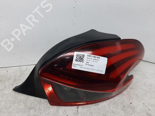 Right taillight PEUGEOT 208 I (CA_, CC_) 1.2 VTI 82 | BP26842487C35 