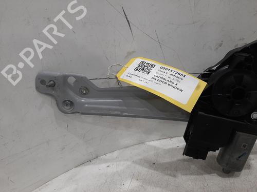 Rear right window mechanism VAUXHALL CROSSLAND X / CROSSLAND (P17) 1.2 (75) | BP26824755C25 