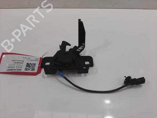 Used Hood lock DACIA SANDERO II TCe 90 (B8M1, B8MA, B8AC) (90 hp) 26837327