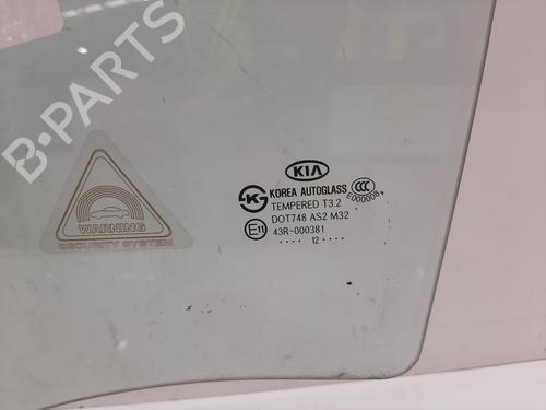 Front left door window KIA PICANTO II (TA) 1.0 | BP29163381C18 