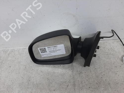 Used Left mirror DACIA SANDERO II TCe 90 (B8M1, B8MA, B8AC) (90 hp) 26751771