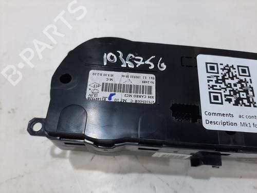 Climate control RENAULT CAPTUR I (J5_, H5_) 0.9 TCe 90 | BP30896660I5
