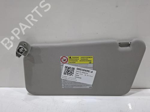Left sun visor VAUXHALL AGILA Mk II (B) (H08) 1.2 i 16V | BP39668006I1 - Image 4