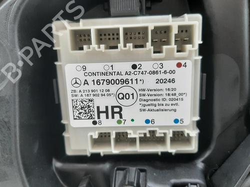 Rudehejsemekanisme Højre bagtil MERCEDES-BENZ EQC (N293) EQC 400 4-matic (293.890) | BP28274736C25 