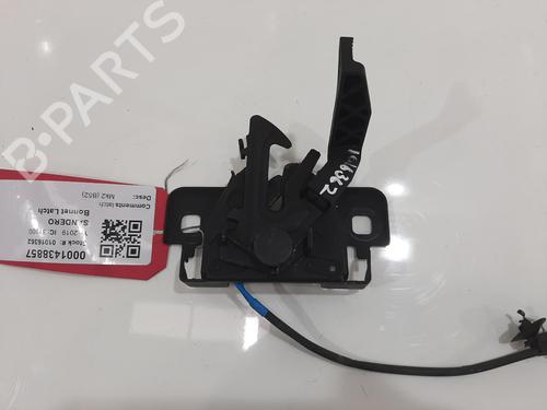 Hood lock DACIA SANDERO II TCe 90 (B8M1, B8MA, B8AC) | BP26837327C133
