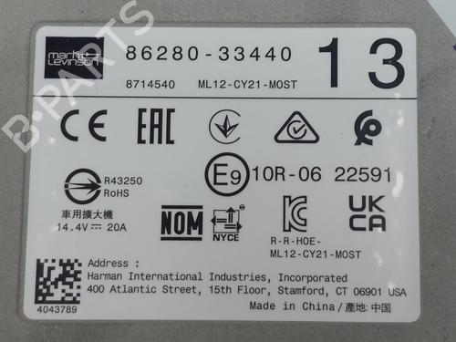 Control unit LEXUS ES (_Z10_, _A10_, _H10_) 300h (AXZH10, AXZH11) | BP26838677M11 - Image 3
