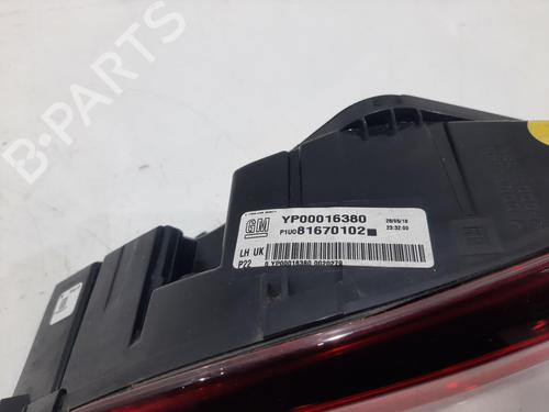 Left taillight VAUXHALL GRANDLAND X / GRANDLAND (A18) 1.2 Turbo (75) | BP29349244C34 