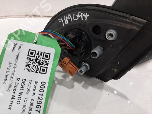 Right mirror CITROËN BERLINGO MULTISPACE (B9) 1.6 HDi 90 | BP26869470C27 