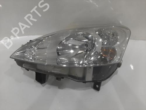 Used Left headlight PEUGEOT PARTNER Box Body/MPV 1.6 (90 hp) 26827983