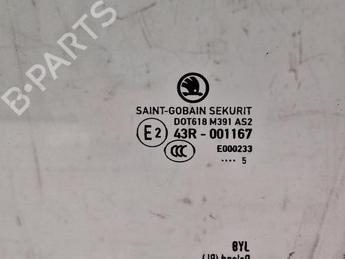 Front left door window SKODA FABIA III (NJ3) 1.4 TDI | BP27533607C18 