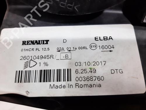 Right headlight DACIA SANDERO II 1.0 SCe 75 (B8JC, B8JD, B8NC) | BP37485001C29 - Image 2