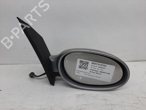 Right mirror SMART FORTWO Coupe (450) 0.7 (450.352, 450.332) | BP26774130C27 