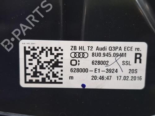 Used Right taillight Right taillight AUDI Q3 (8UB, 8UG) 1.4 TSI (150 hp) 39716336 39716336