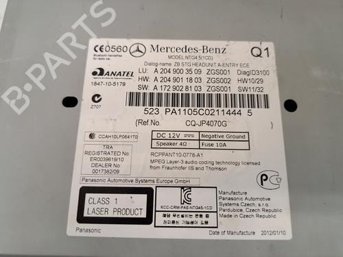 Electronic module MERCEDES-BENZ C-CLASS (W204) C 180 CGI (204.049) | BP26836222M83 