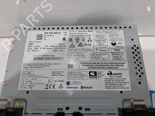 Used Radio Radio SKODA FABIA III (NJ3) 1.0 TSI (95 hp) 36154033 36154033