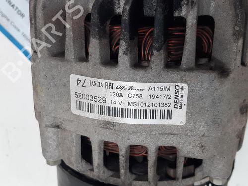 Alternator FIAT 500 (312_) 1.2 (312AXA1A) | BP28138510M7 