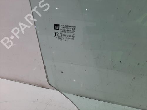 Front right door window VAUXHALL ZAFIRA Mk III (P12) 1.4 (75) | BP29417382C19 