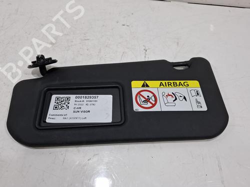 Used Left sun visor Left sun visor 39070715 39070715