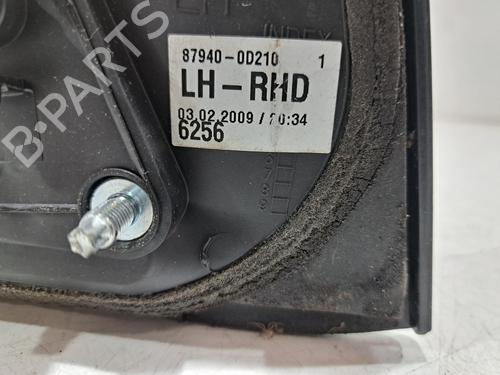 Left mirror TOYOTA YARIS (_P9_) 1.33 VVT-i (NSP90_, NSP90R) | BP29882768C26