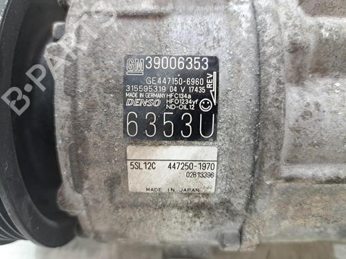 AC compressor VAUXHALL CORSA Mk IV (E) (X15) 1.4 | BP38769969M34 - Image 2