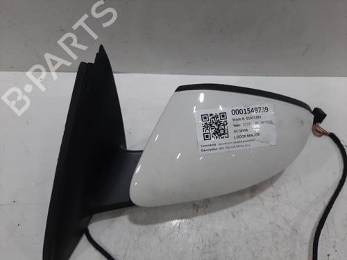 Left mirror SKODA OCTAVIA III Combi (5E5, 5E6) 1.5 TSI | BP30141842C26 