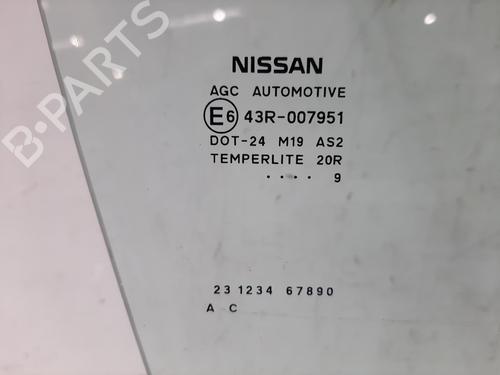 Front right door window NISSAN JUKE (F15) 1.6 | BP29636577C19 