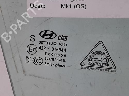 Front right door window HYUNDAI KONA (OS, OSE, OSI) 1.6 GDi Hybrid | BP27259260C19 
