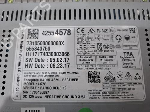 Radio VAUXHALL CORSA Mk IV (E) (X15) 1.4 | BP38777199E6 - Image 2