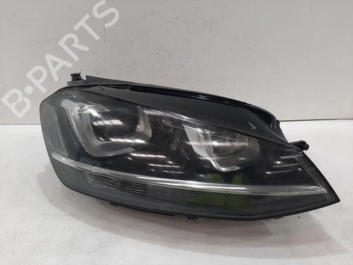 Used Right headlight VW GOLF VII (5G1, BQ1, BE1, BE2) 1.4 TSI (150 hp) 30735614