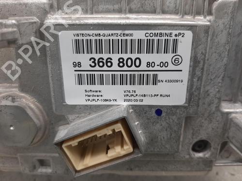 Instrument cluster PEUGEOT 208 II (UB_, UP_, UW_, UJ_) 1.2 PureTech 100 | BP26765613C47 