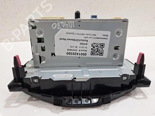 Radio TOYOTA AYGO (_B4_) 1.0 (KGB40) | BP26765999E6 