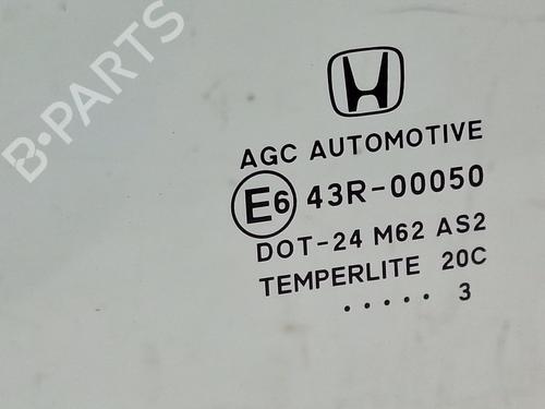 Front left door window HONDA CR-V IV (RM_) 2.0 AWD (RE5, RM2) | BP31928189C18 