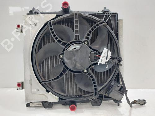 Used Radiator set PEUGEOT 208 II (UB_, UP_, UW_, UJ_) 1.2 PureTech 75 (75 hp) 28053140