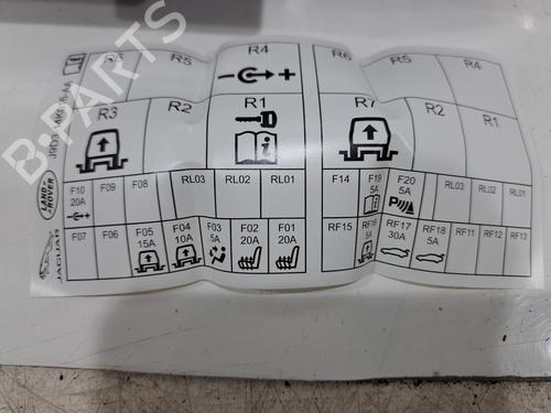 Fuse box JAGUAR I-PACE (X590) EV400 AWD | BP30141728E1
