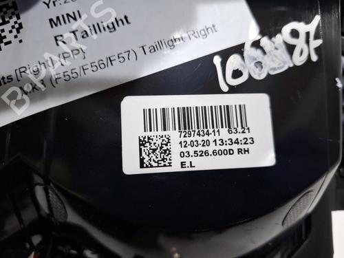 Right taillight MINI MINI (F55) Cooper | BP40455059C35 - Image 2