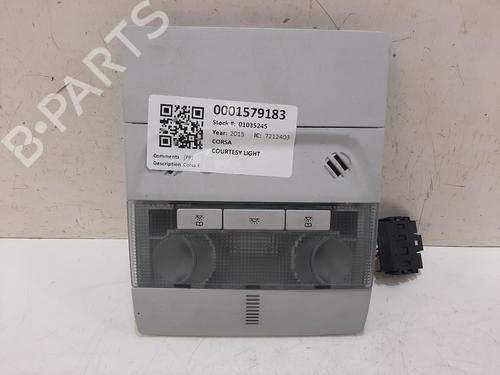 Luz interior VAUXHALL CORSA Mk IV (E) (X15) 1.2 (69 hp) 30735627