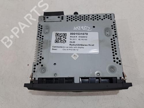 Radio RENAULT CLIO III (BR0/1, CR0/1) 1.6 16V (BR05, BR0B, BR0Y, BR15, BR1J, BR1M, BR1Y, CR0B,... | BP29472068E6 