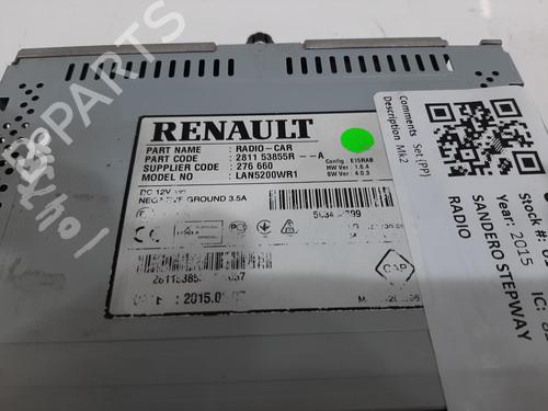 Radio DACIA SANDERO II TCe 90 (B8M1, B8MA, B8AC) | BP34101406E6  - Image 5