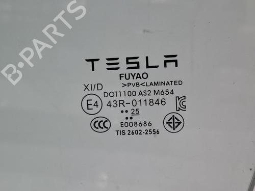 Dør rude ventre foran TESLA MODEL Y (5YJY) Long Range All-wheel Drive | BP39538546C18 - Image 2