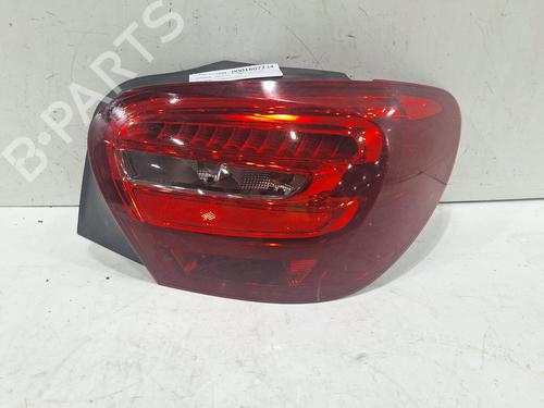 Used Right taillight MERCEDES-BENZ A-CLASS (W176) A 180 CDI / d (176.012) (109 hp) 31650073