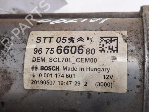 Startmotor VAUXHALL COMBO Mk IV (E) Box Body/MPV (K9) 1.6 D | BP28053087M8 
