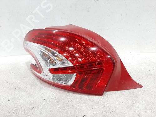 Used Left taillight PEUGEOT 208 I (CA_, CC_) 1.2 VTI 82 (82 hp) 26853132