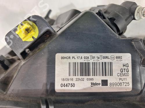 Left headlight PEUGEOT 208 I (CA_, CC_) 1.6 VTi | BP32089440C28 