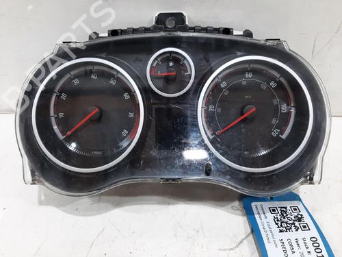 Used Instrument cluster Instrument cluster VAUXHALL CORSA Mk III (D) (S07) 1.4 (L08) (101 hp) 35769017 35769017