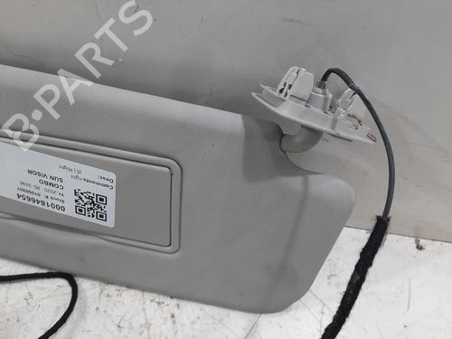 Right sun visor VAUXHALL COMBO Mk IV (E) Box Body/MPV (K9) 1.5 D | BP39609468I2 - Image 4