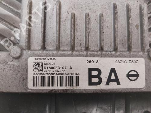 Control unit NISSAN QASHQAI / QASHQAI +2 I (J10, NJ10, JJ10E) 1.5 dCi | BP26785388M11 